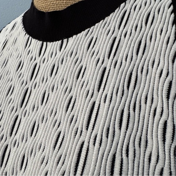 WHBM Patterned Textured Tank Top - Picture 4 of 14